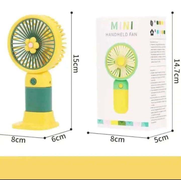Mini USB Rechargeable Handheld Fan