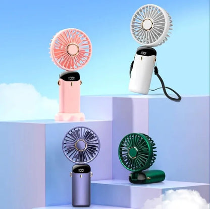 Summer USB Rechargeable Handheld Mini Fan