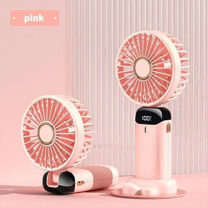 Summer USB Rechargeable Handheld Mini Fan