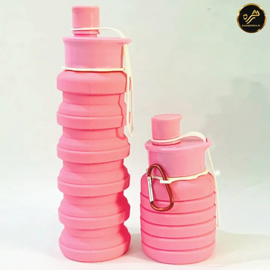 Silicone Folding bottle Expandable and Foldable